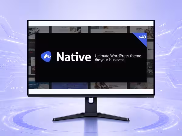 Native Church WordPress Theme - Modern Responsive Website Builder Template product preview