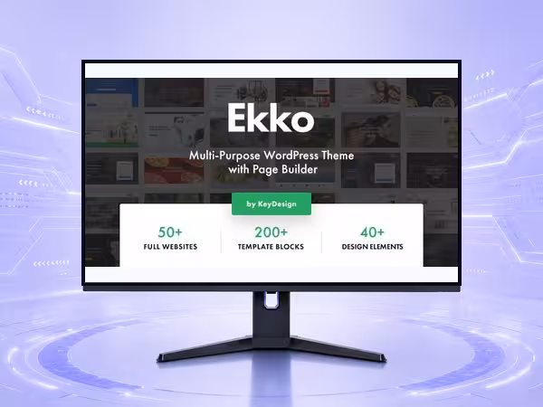 Ekko WooCommerce Theme - Responsive Store Builder for eCommerce Websites product preview