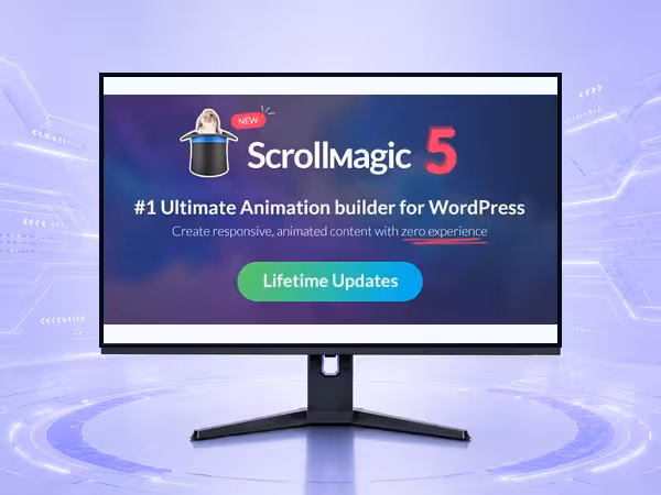 Scroll Magic WordPress Plugin - Page Builder and Front-End Layout Tools product preview