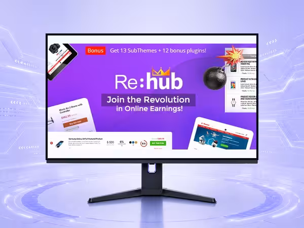 REHub WooCommerce Theme - Responsive Store Builder for eCommerce Websites product preview