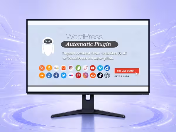 WordPress Automatic WordPress Plugin - Social Marketing and Growth Automation Tools product preview