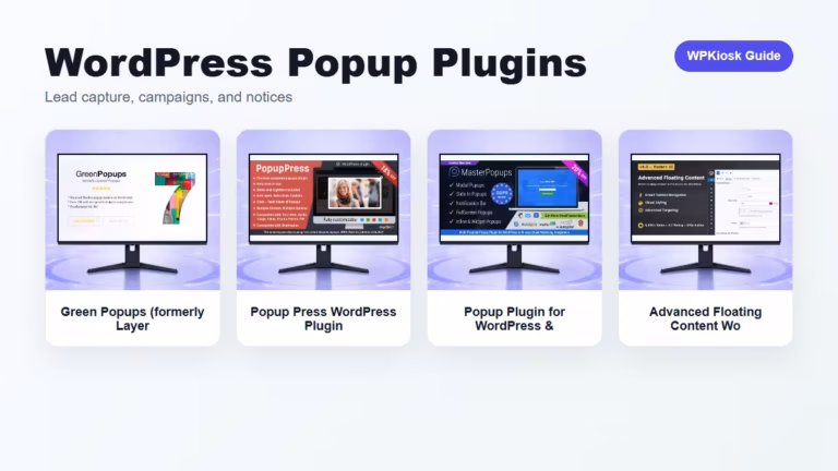 Best WordPress Popup Plugins for Lead Capture and Campaigns
