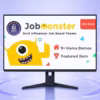 Jobmonster WordPress Theme - Modern Responsive Website Builder Template product preview