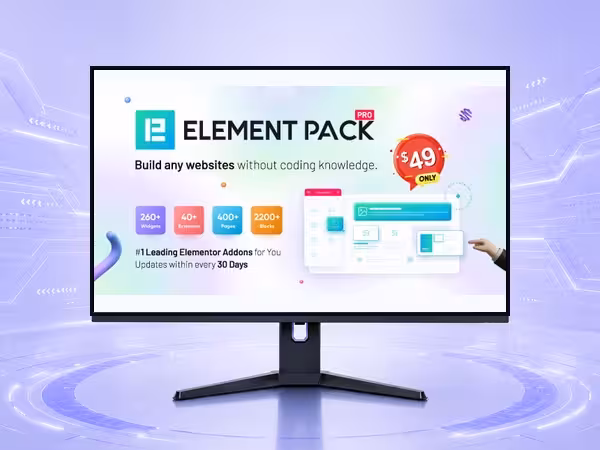 Element Pack WordPress Plugin - Navigation and Mega Menu Tools product preview
