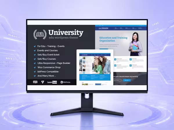 University WooCommerce Theme - Responsive Store Builder for eCommerce Websites product preview