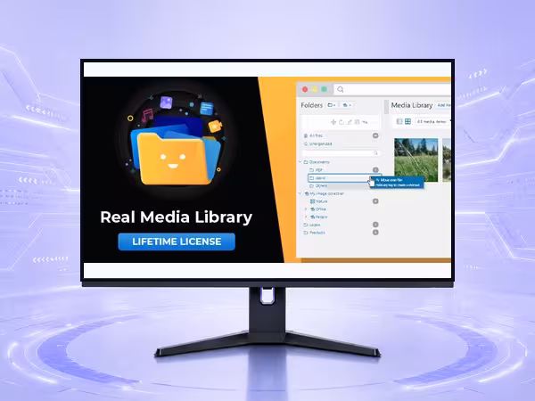 Real Media Library: Media Library Folder & File Manager for Media Management WordPress Plugin - Media, Gallery, and Content Display Tools product preview