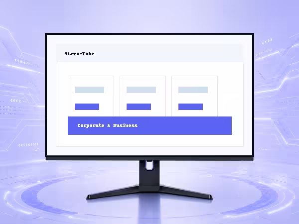 StreamTube WordPress Theme - Modern Responsive Website Builder Template product preview