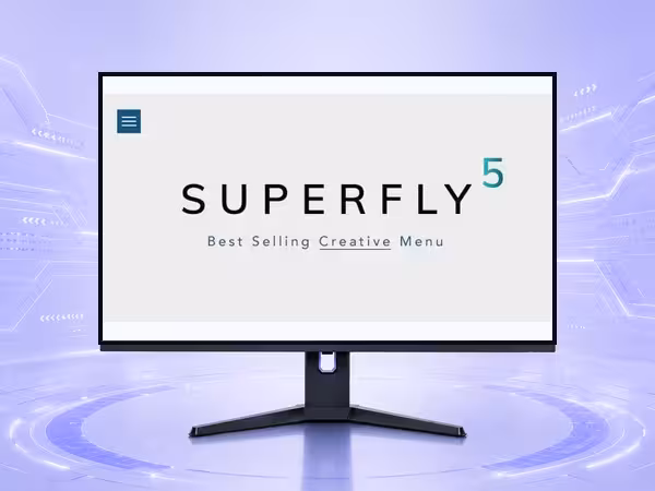 Superfly Responsive Menu WordPress Plugin - Navigation and Mega Menu Tools product preview