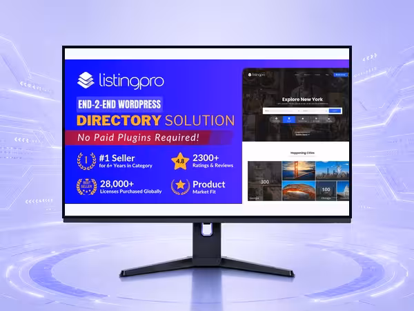 ListingPro WooCommerce Theme - Responsive Store Builder for eCommerce Websites product preview
