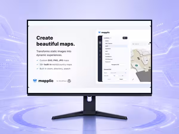 Mapplic WordPress Plugin - Maps, Directory, and Location Tools product preview