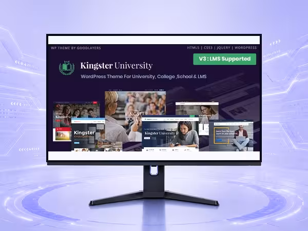 Kingster WordPress Theme - Creative Portfolio and Agency Website Builder product preview