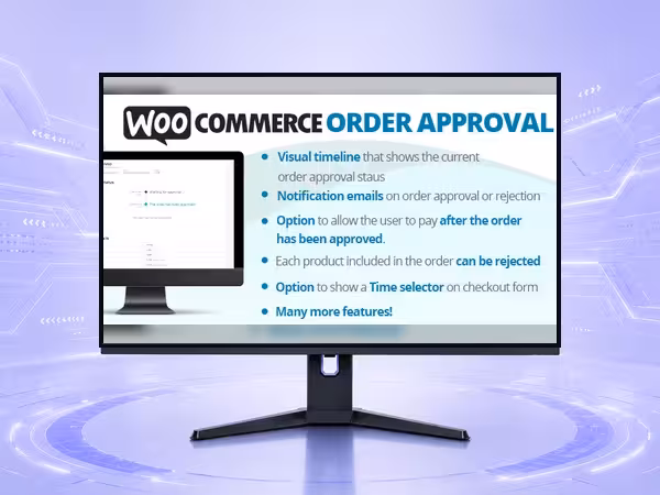 WooCommerce Order Approval WooCommerce Plugin - Store Management and eCommerce Workflow Tools product preview