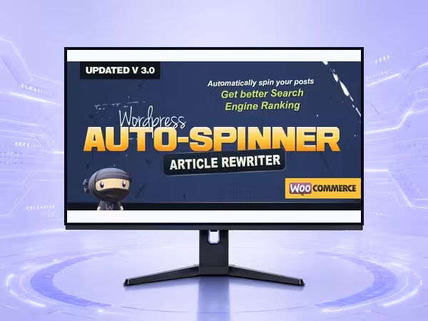 Wordpress Auto Spinner WordPress Plugin - Site Utility and Workflow Enhancement Tools product preview