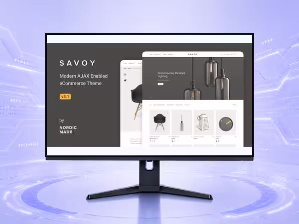 Savoy WooCommerce Theme - Responsive Store Builder for eCommerce Websites product preview