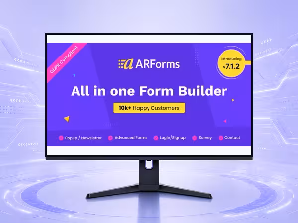 ARForms WordPress Plugin - Form Builder and Data Collection Tools product preview