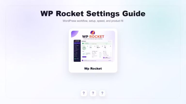 Featured image for WP Rocket Settings Guide: Best Configuration for WordPress Speed