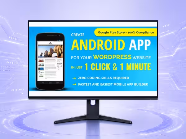 WordPress to Mobile App Builder in 1 Click | Convert Site to App Fast | No Code WordPress Plugin - Page Builder and Front-End Layout Tools product preview