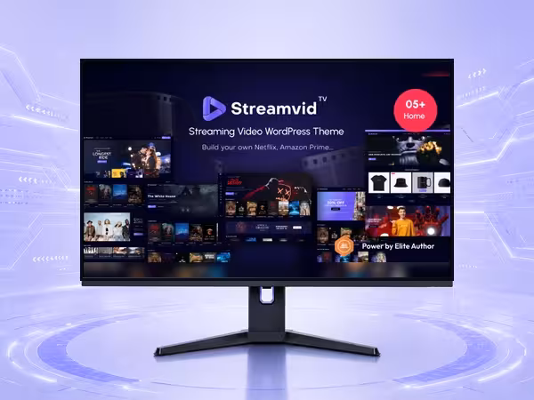 StreamVid WooCommerce Theme - Responsive Store Builder for eCommerce Websites product preview