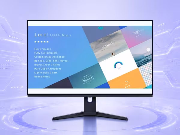 LoftLoader Pro WordPress Plugin - Page Builder and Front-End Layout Tools product preview