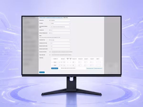 WooCommerce Table Rate Shipping Plugin - Flexible Zone, Weight and Cost Shipping Rules product preview